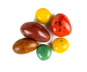 sugared fruits and nuts