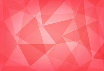 red polygon geometric abstract background