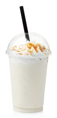 Photo sur Plexiglas Milk-shake Milk-shake à la vanille