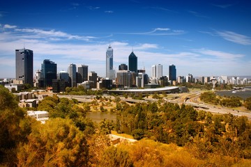 Perth. Cross processed color tone.