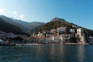 Cetara - Vista panoramica dal Porto - Costiera Amalfitana