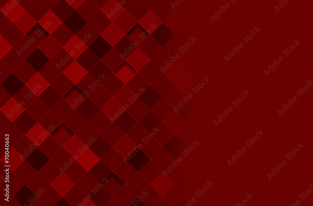 Poster abstract background with square pattern and place for text