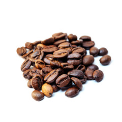 coffee beans isolated