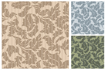 Leaf Pattern with aditional color variations