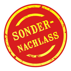 sb11 - SaleButton Rund - Sondernachlass - g1647