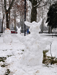 PUPAZZI DI NEVE