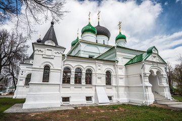 Close view of the Feodor Studit Cathedral at Fedorovsky monaster