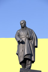 Fototapeta na wymiar The patriotic Shevchenko image