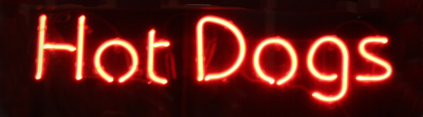 Hot Dogs Sign