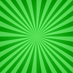 Green ray background