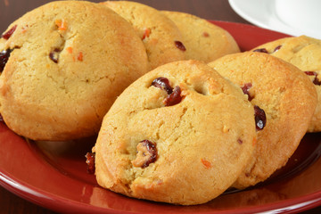 Cranberry orange cookies