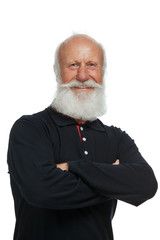 old man with a long beard