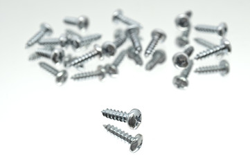 Collection of Small Lying Iron Screws