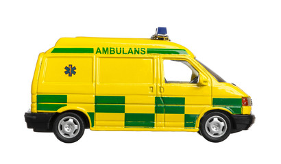 Svensk ambulans (miniatyr) © Roland Magnusson