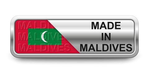 Made in Maldives Button