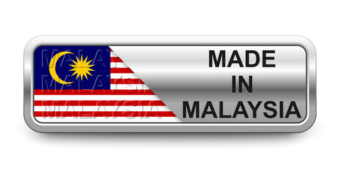 Made in Malaysia Button