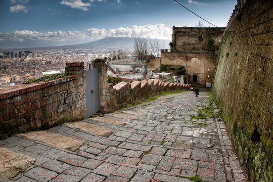 Napoli,  Stairs of Saint Martino