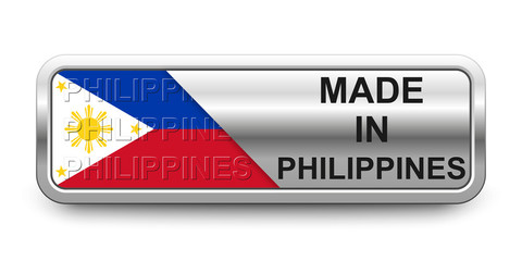 Made in Philippines Button