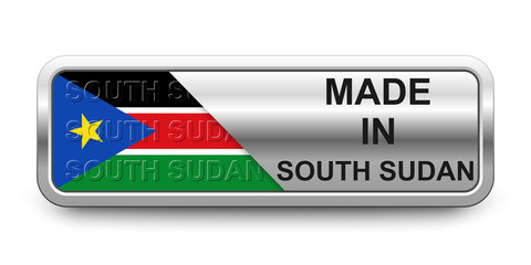 Made in South Sudan Button