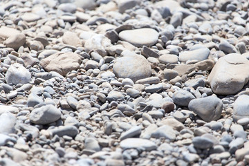 stones in nature as background