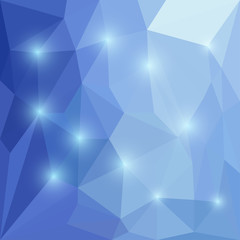 Obraz premium Abstract vector triangular geometric background