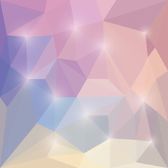 Obraz premium Abstract vector triangular geometric background