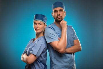 Hard work of doctors