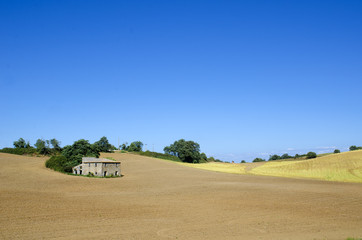 Fototapeta na wymiar scenic landscapes of Tuscany. Italy