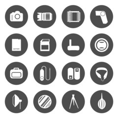 Camera Accessories Icons