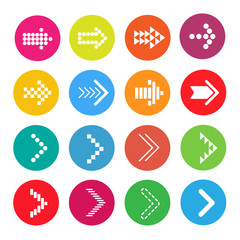 Icons Arrow colorful