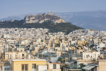 Naklejka premium Lofos Likavitou in Greece