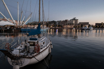 Porto di Genova con acquario
