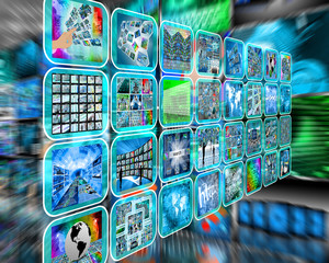 Fototapeta premium interface of interfaces