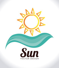 Fototapeta premium Summer design