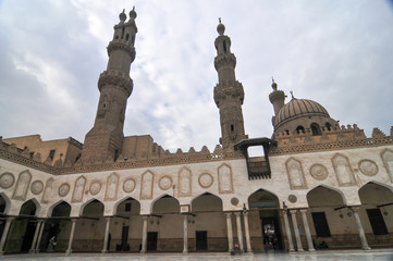 Fototapeta na wymiar Mohamed Ali Mosque, Saladin Citadel - Cairo, Egypt