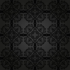 Orient Seamless  Pattern. Abstract Background