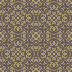 Orient Seamless  Pattern. Abstract Background