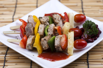 grilled beef barbeque