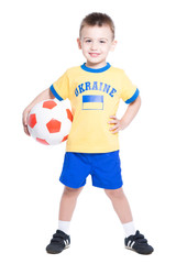 Nice little Ukrainian football player