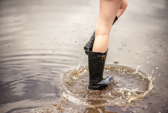 boots in the water
