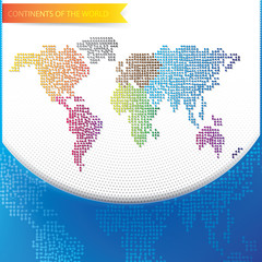 Fototapeta premium MAP of World