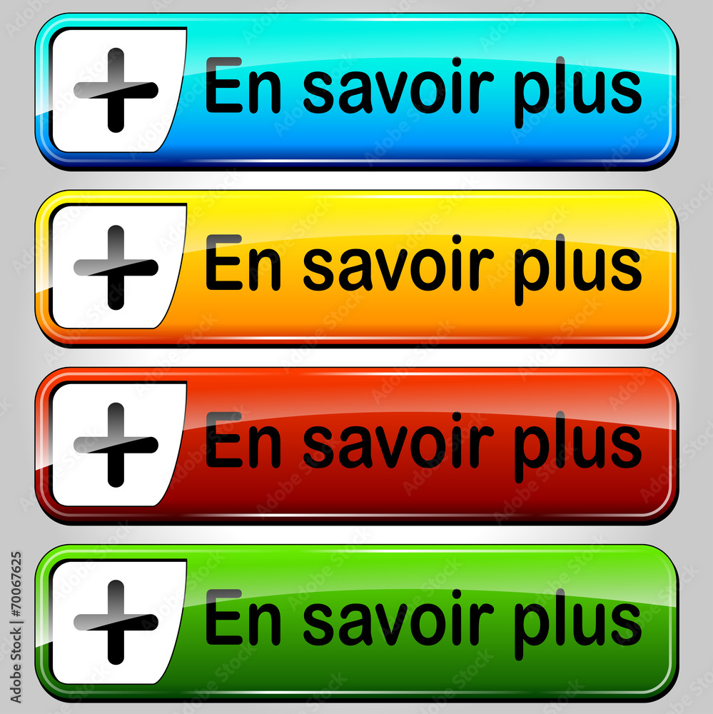 Poster vector read more buttons