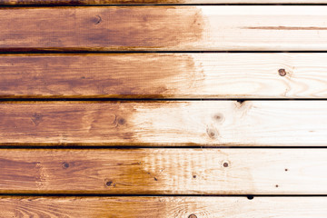 Obraz premium painting wooden table