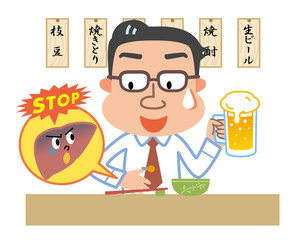 肝臓疾患　男性　飲酒