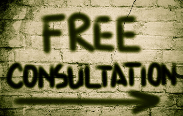 Free Consultation Concept