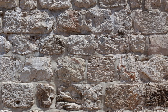 Stone wall of Jerusalem