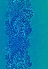 Fototapeta na wymiar Composition of marine motif.