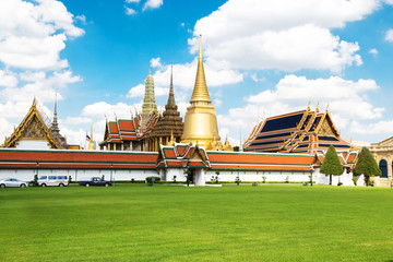 Thailand traditional temple landscape