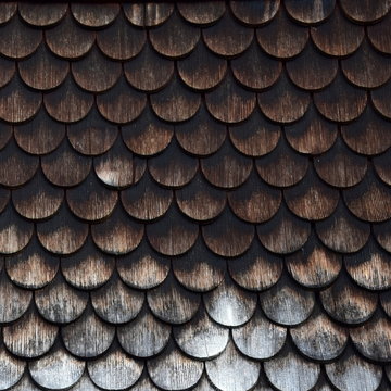 Traditionelle Holzschindeln - Bregenzerwald