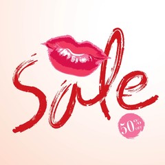 Lipstick kiss, sale